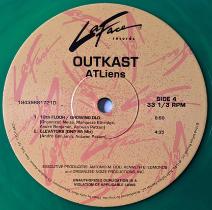 OutKast - ATLiens (VMP | NEON GREEN & BLUE GALAXY VINYL) | Mint (M) Mint (M) - HIP HOP/RAP *SEALED/COLOR*