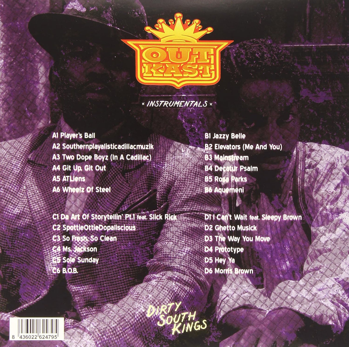 Outkast - Dirty South Kings: Instrumentals [Import] (2 Lp's) |
