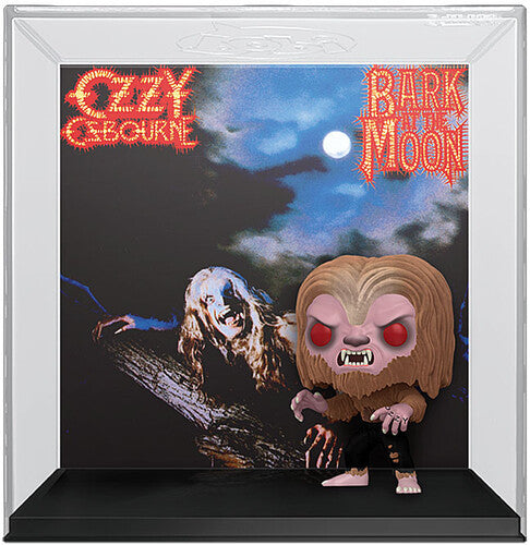 FUNKO POP! Cover with Case: Ozzy Osbourne - Bark at the Moon (Flocked) (Large Item, Vinyl Figure) |