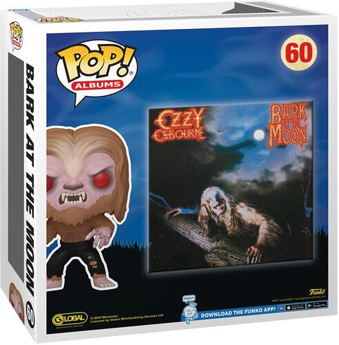 FUNKO POP! Cover with Case: Ozzy Osbourne - Bark at the Moon (Flocked) (Large Item, Vinyl Figure) |