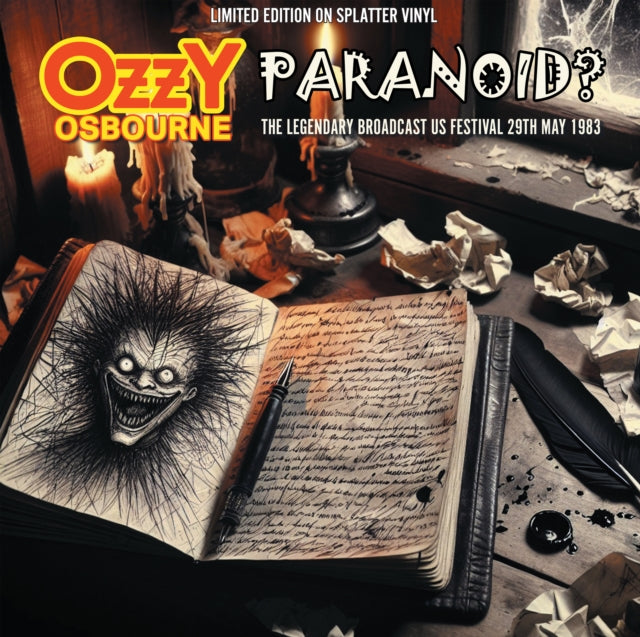 Paranoid? US Festival '83 (Orange/Red Splatter Vinyl) [Import] | Mint (M) Mint (M)