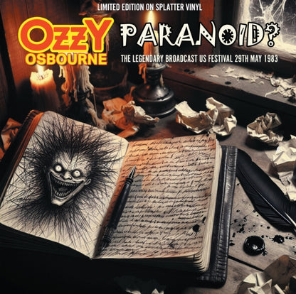 Paranoid? US Festival '83 (Orange/Red Splatter Vinyl) [Import] | Mint (M) Mint (M)