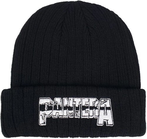 Pantera - Pantara - Embroidered Logo - Acrylic Knit Hat - Black BN315111H00 (Hat, One Size Fits All, Black) |