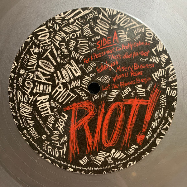 Riot! (SILVER VINYL) | Mint (M) Mint (M) - ALT/INDIE *SEALED/COLOR*