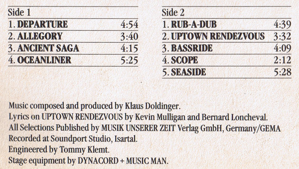 Oceanliner | Near Mint (NM) Very Good Plus (VG+) - JAZZ / USED *NEAR MINT*