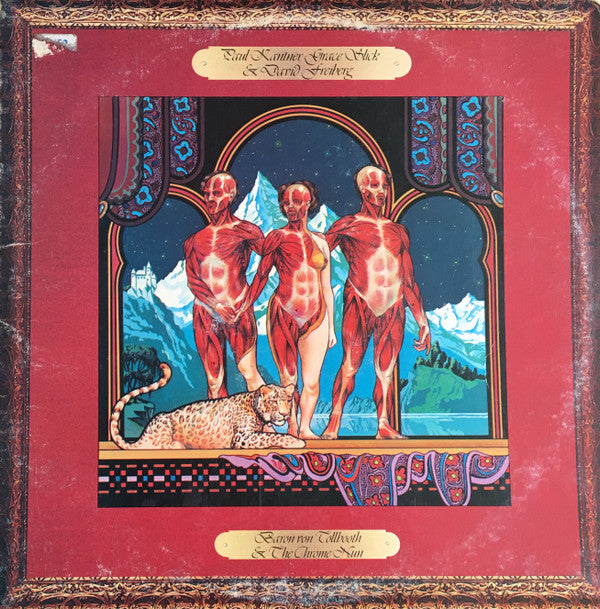Paul Kantner, Grace Slick & David Freiberg Baron Von Tollbooth & The Chrome Nun Grunt (3) LP, Album Very Good Plus (VG+) Near Mint (NM or M-)