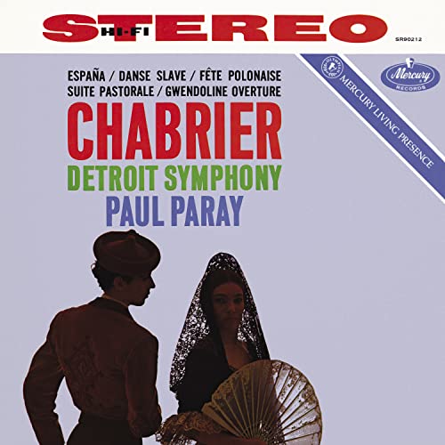 The Music Of Chabrier (Mercury Living Presence Series) [Half-Speed LP] |