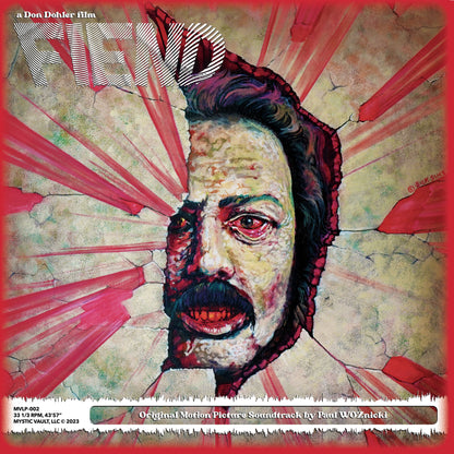Paul Woznicki - Fiend (Red & Black Marble VINYL LP Mystic Vault MVLP-002) | NEW - SOUNDTRACK *NEW/COLOR*