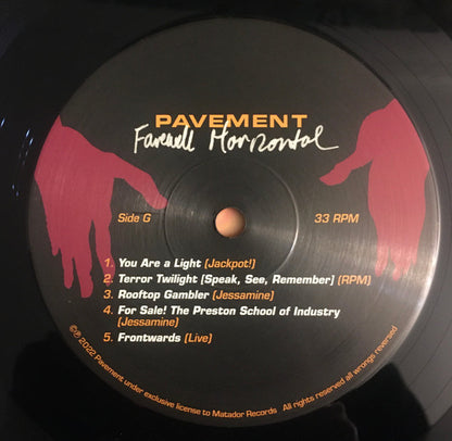 Terror Twilight: Farewell Horizontal | Mint (M) Mint (M) - ALT/INDIE
