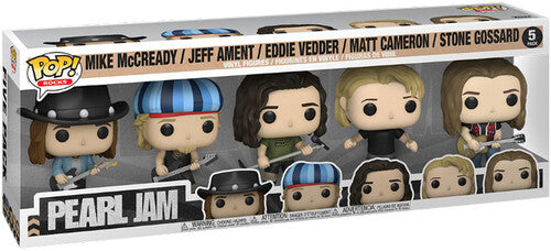 FUNKO POP! ROCKS: Pearl Jam- 5 Pack (Large Item, Vinyl Figure) |