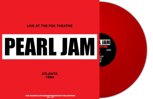 Live at the Fox Theatre, Atlanta 1994 (180g Red Vinyl Import) | Mint (M) Mint (M) - ALT/INDIE *COLOR*