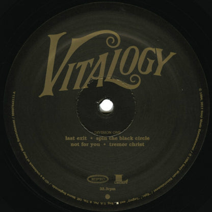 Pearl Jam Vitalogy Epic, Legacy 2xLP, Album, RE, RM, 180 Mint (M) Mint (M)