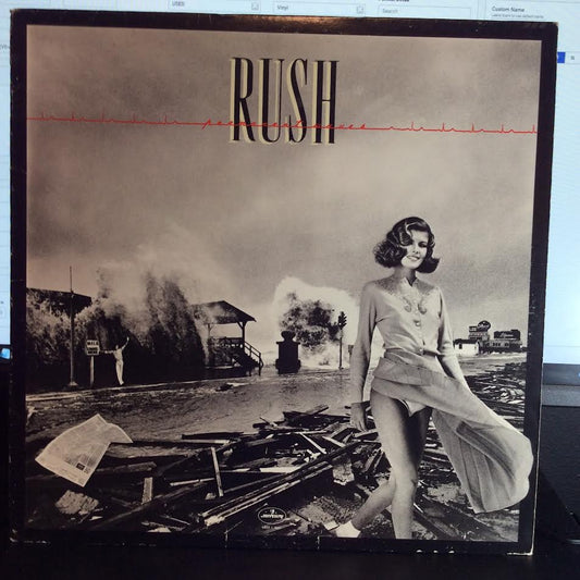 Rush - Permanent Waves (VINYL LP Mercury ‎– SRM-1-4001, Mercury ‎– 9110.143) | USED Very Good Plus (VG+) Very Good Plus (VG+)