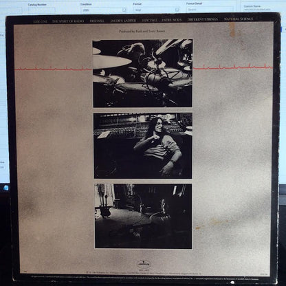 Rush - Permanent Waves (VINYL LP Mercury ‎– SRM-1-4001, Mercury ‎– 9110.143) | USED Very Good Plus (VG+) Very Good Plus (VG+)