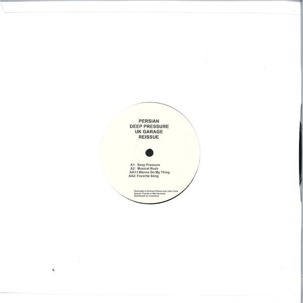 Deep Pressure | Mint (M) Generic - BREAKS *NEW*