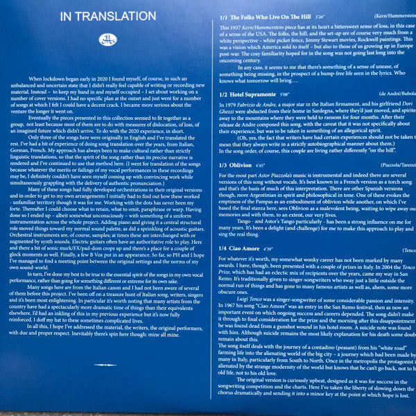 In Translation | Mint (M) Mint (M)