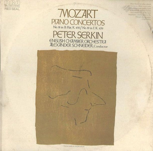 Piano Concertos No. 18 In B-Flat, K. 456 / No. 19 In F, K. 459 | Near Mint (NM) Very Good Plus (VG+)