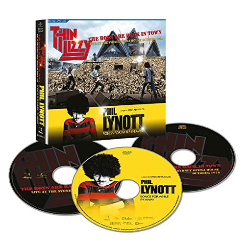 Phil Lynott + Thin Lizzy - Songs For While I’m Away + The Boys Are Back In Town (CD + 2xDVD] | NEW - ROCK/HARD *NEW