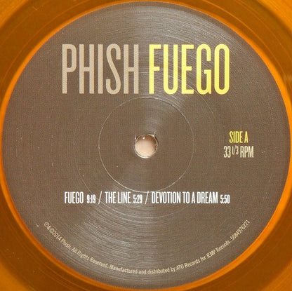 Fuego [Spontaneous Combustion Ed.] [Flame 2 LP] | Mint (M) Mint (M) - ROCK *COLOR*