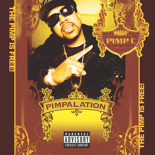 Pimp C - Pimpalation (20th Anniversary Reissue) [Explicit Content] (Indie Exclusive, "Bordeaux Gold" Colored Vinyl, Anniversary Edition) (2 Lp's) |