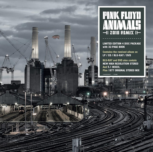 Animals: 2018 Remix (Boxed Set, With CD, With Blu-ray, With DVD, 180 Gram Vinyl) |