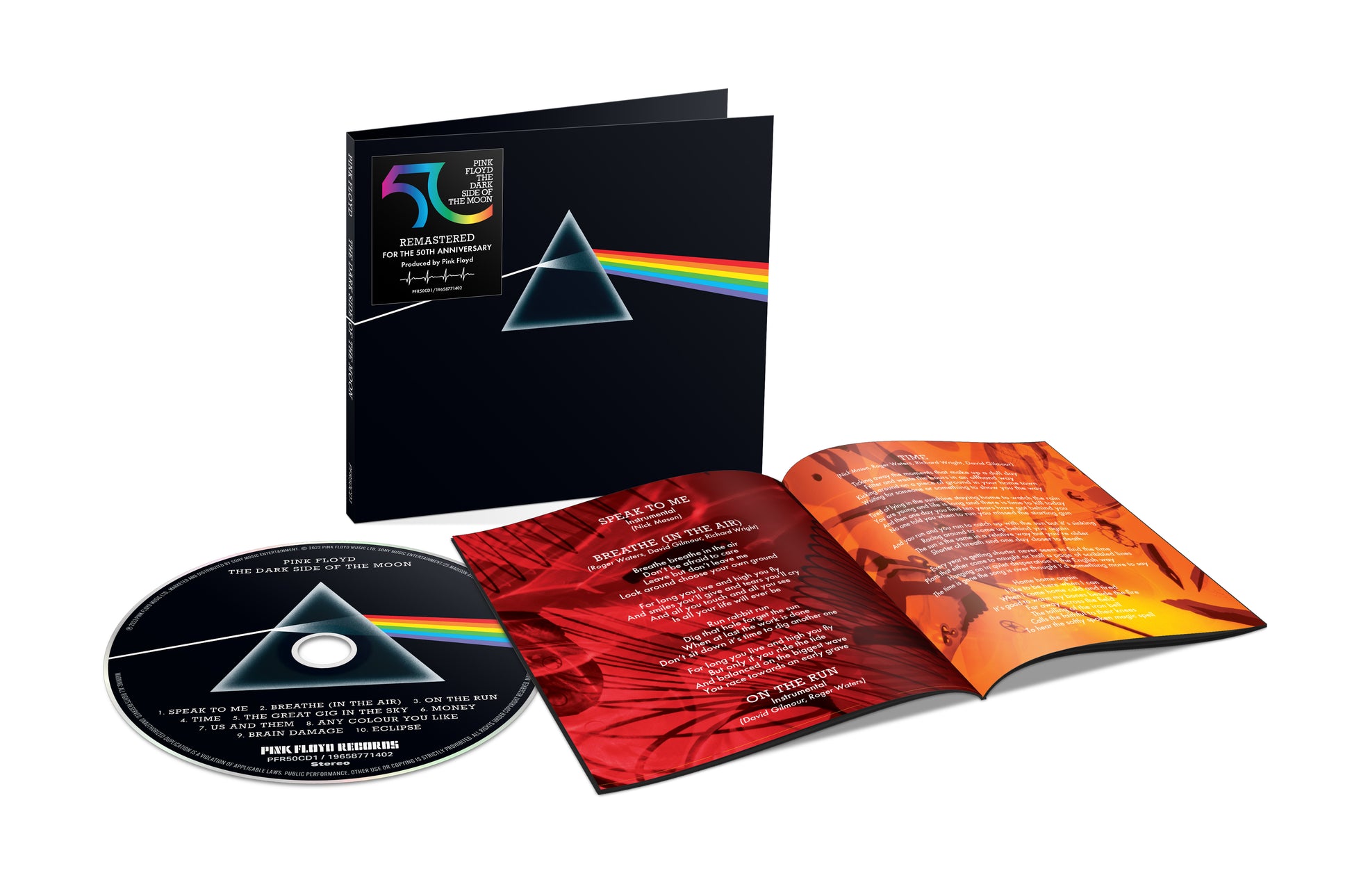 The Dark Side of the Moon (50th Anniversary Edition) (With Book, Remastered) |