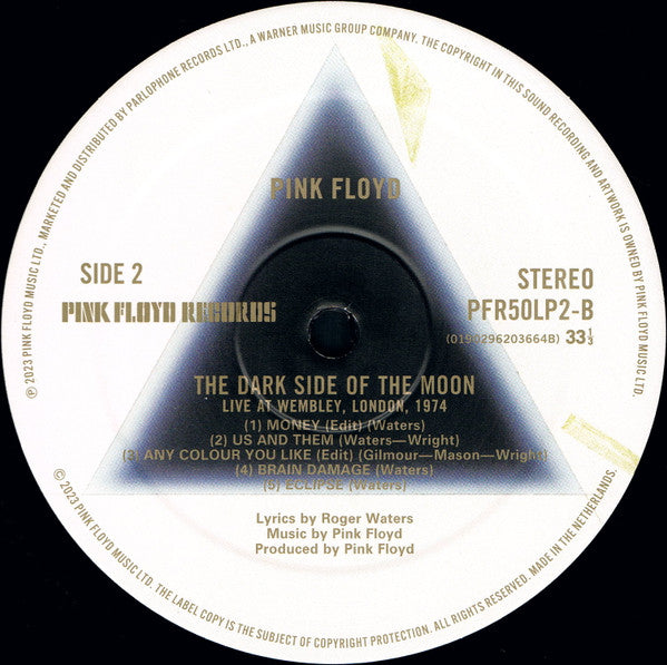 The Dark Side Of The Moon (Live At Wembley 1974) | Mint (M) Mint (M) - ROCK/PSYCH