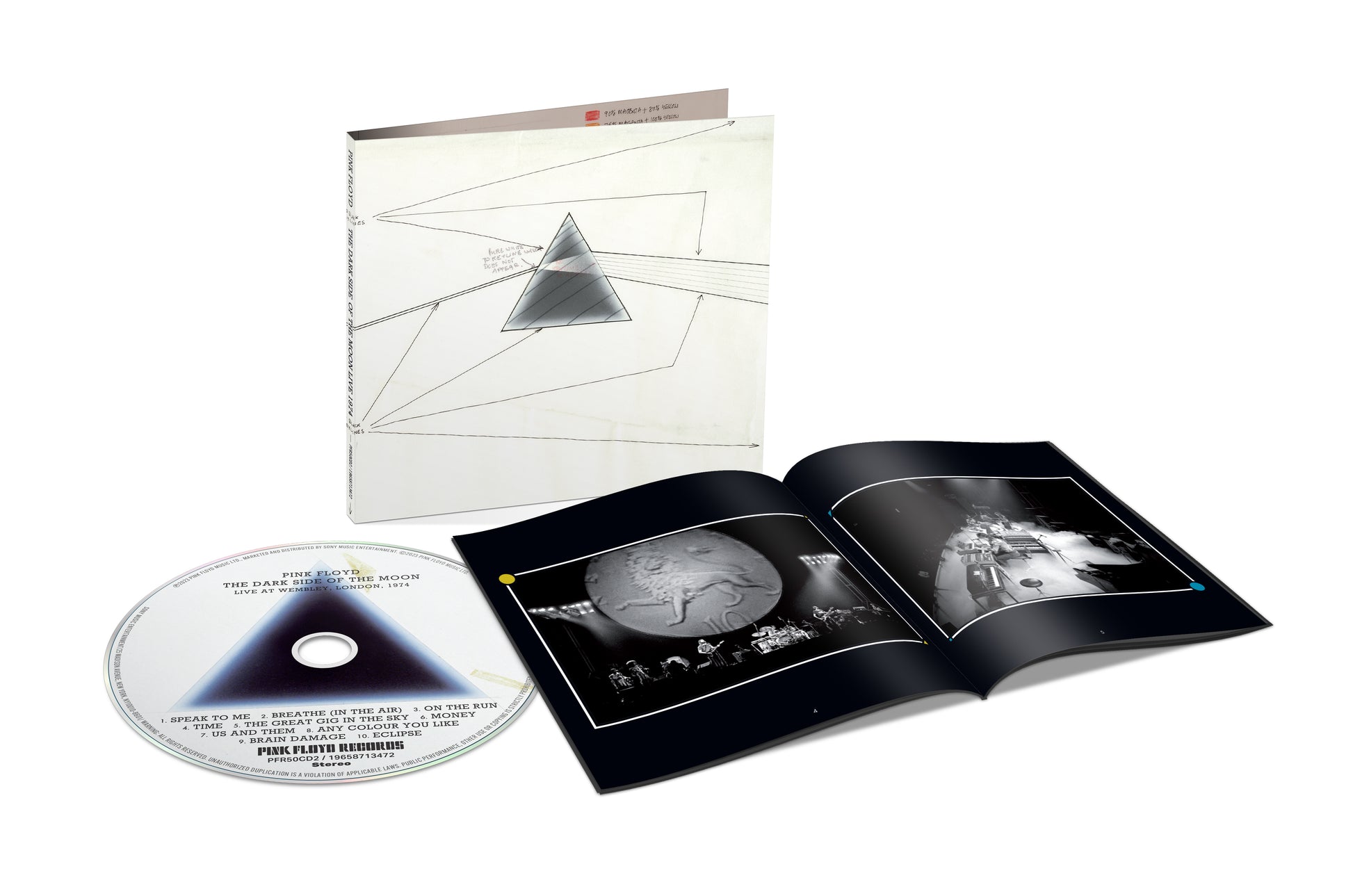Pink Floyd - The Dark Side Of The Moon - Live At Wembley Empire Pool, London, 1974 (CD) | Mint (M) Mint (M) - ROCK *SEALED*