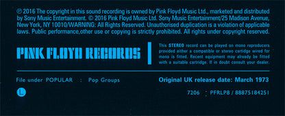 The Dark Side Of The Moon | Mint (M) Mint (M) - ROCK *US VERSION*