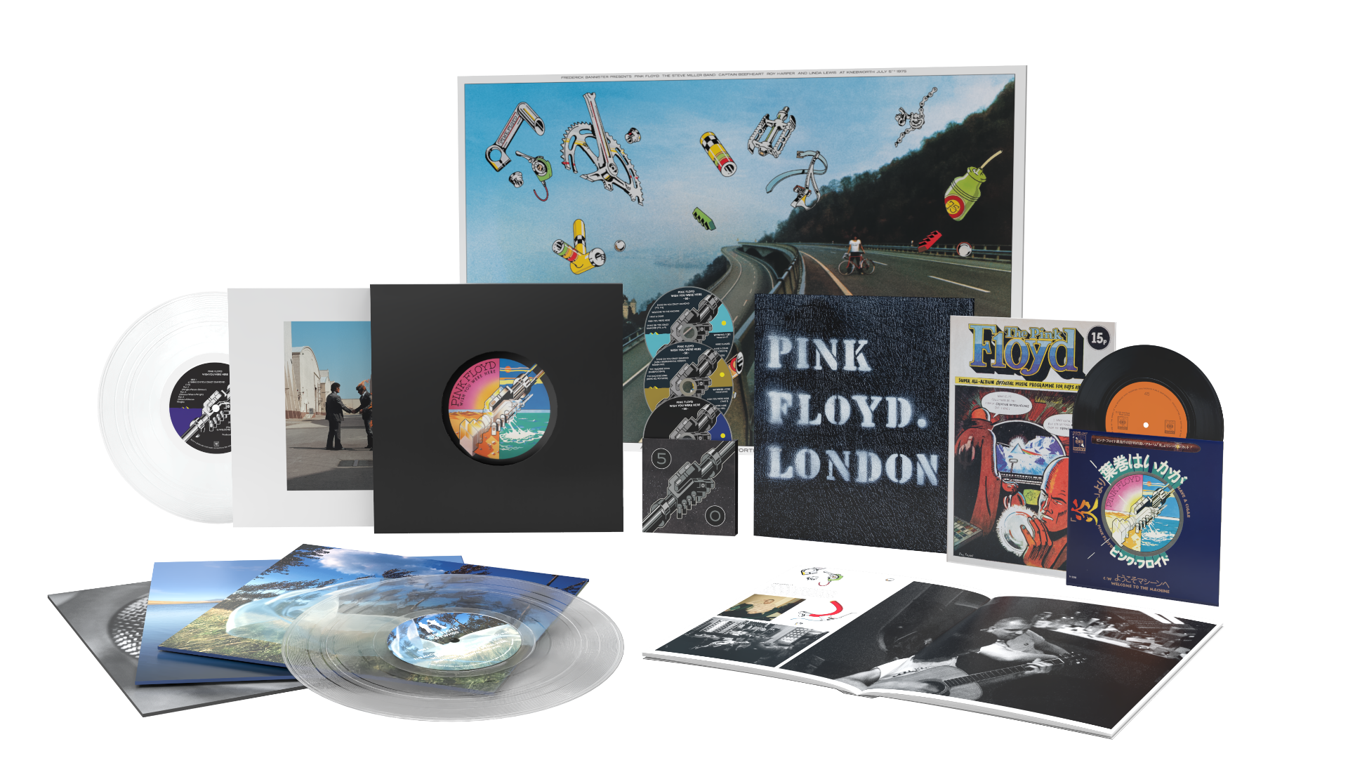 Wish You Were Here (50Th Anniversary) [Deluxe Box Set] |