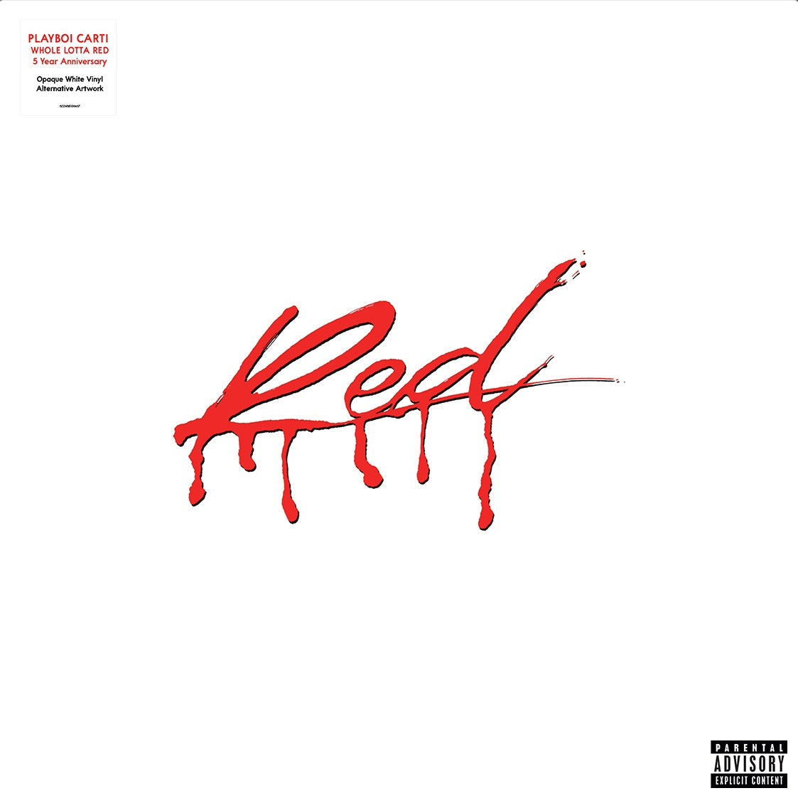 Playboi Carti - Whole Lotta Red (5 Year Anniversary Edition) [Rain Cloud White 2LP] |