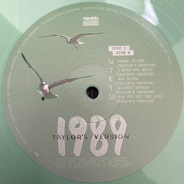 Taylor Swift - 1989 (Taylor's Version 2LP Green Vinyl) | Mint (M) Mint (M) - POP *SEALED/COLOR*