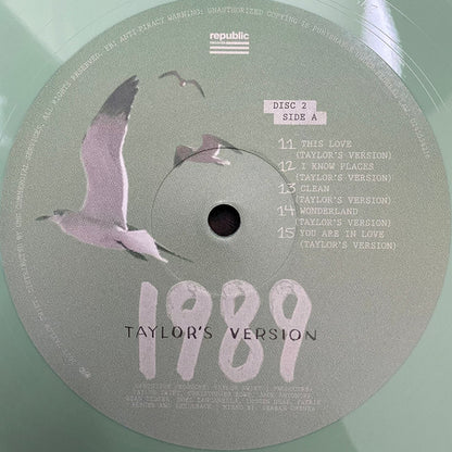 Taylor Swift - 1989 (Taylor's Version 2LP Green Vinyl) | Mint (M) Mint (M) - POP *SEALED/COLOR*
