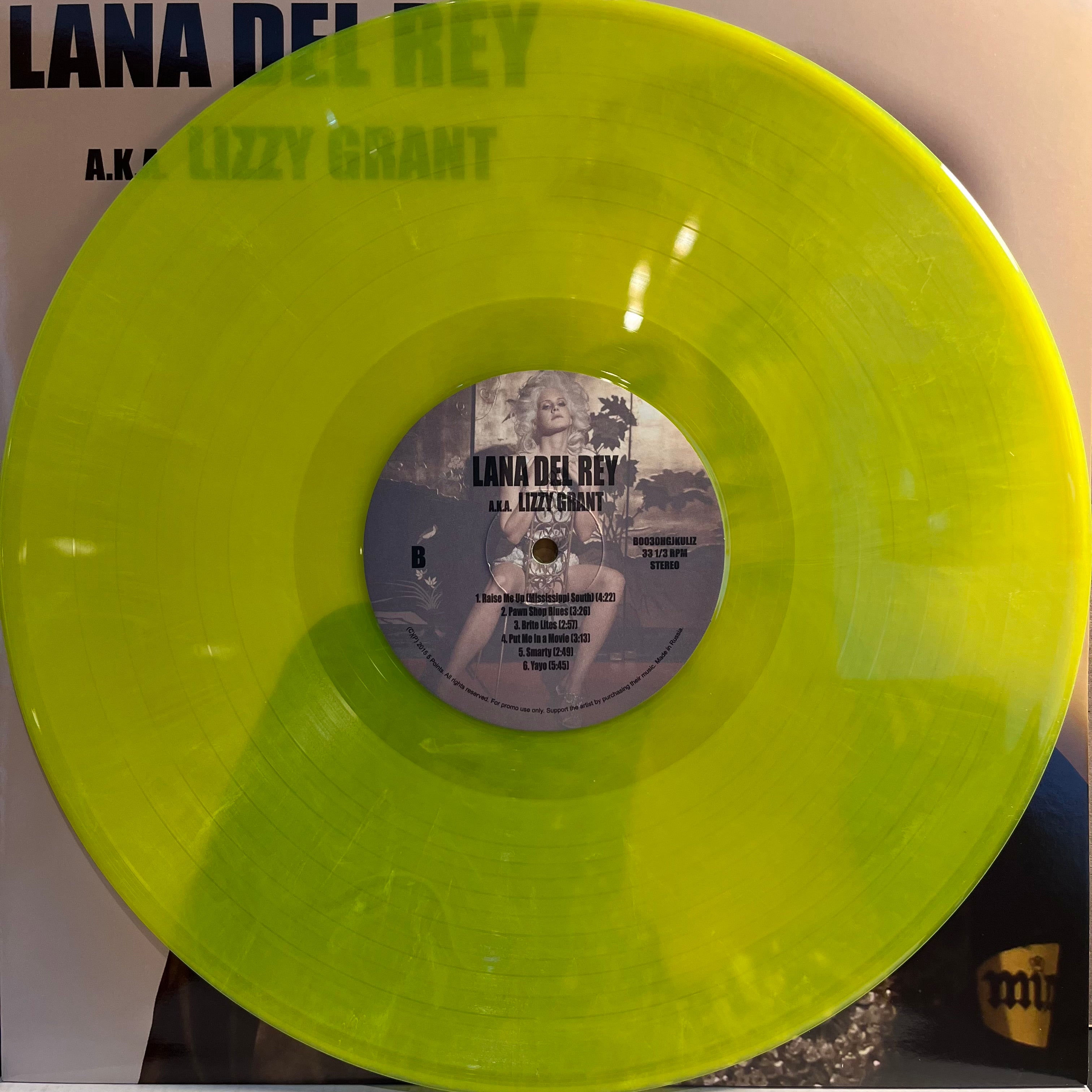 Lana Del Rey – Lana Del Rey A.K.A. Lizzy Grant – Vinyl (Clear, LP, Album +  2 more), 2015 [r7782480] | Discogs