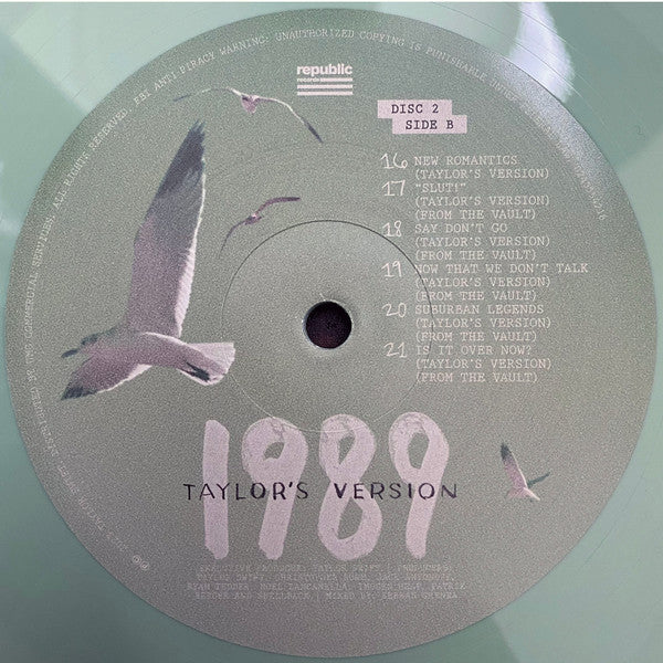Taylor Swift - 1989 (Taylor's Version 2LP Green Vinyl) | Mint (M) Mint (M) - POP *SEALED/COLOR*