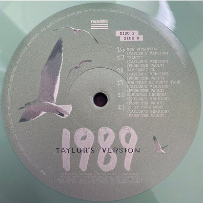 Taylor Swift - 1989 (Taylor's Version 2LP Green Vinyl) | Mint (M) Mint (M) - POP *SEALED/COLOR*