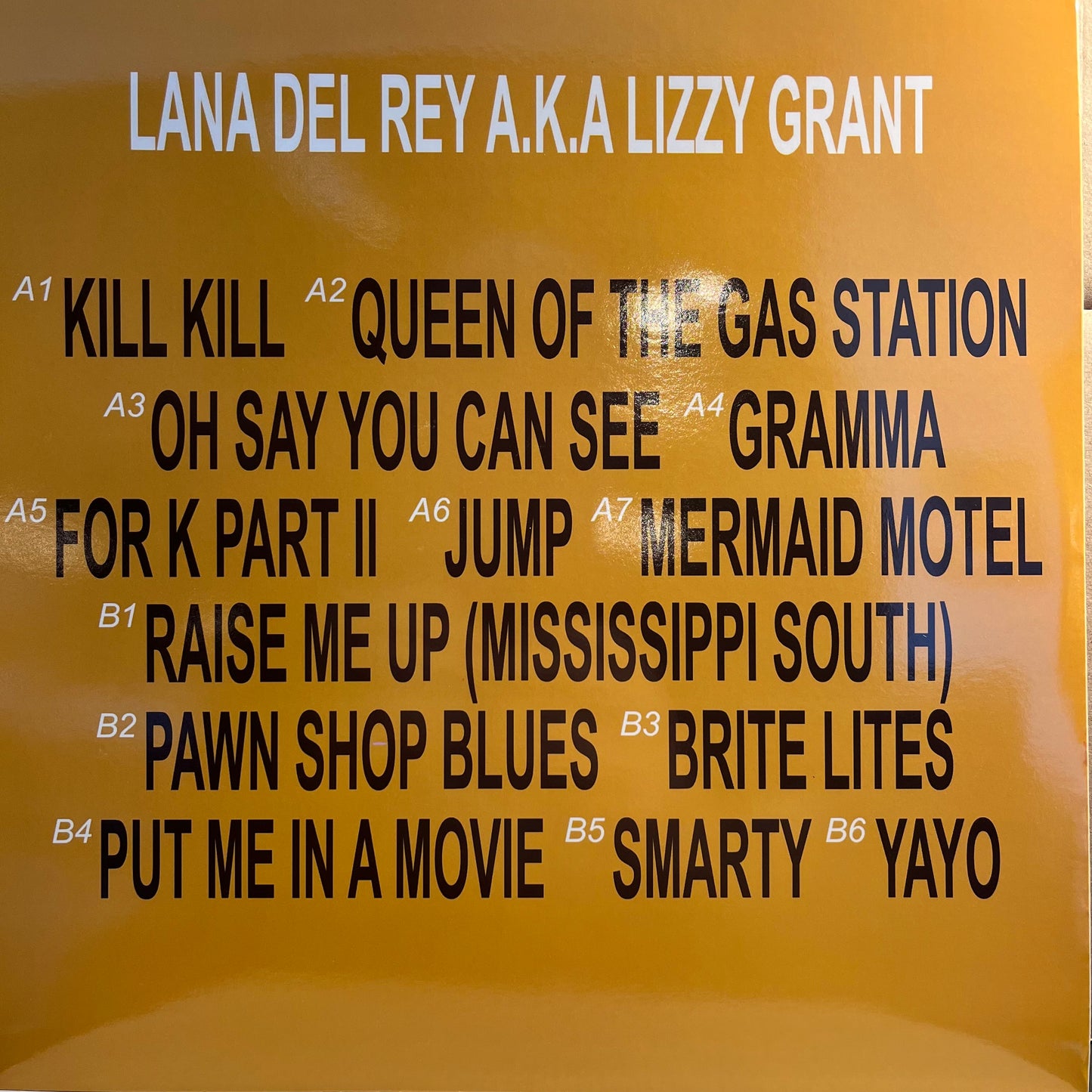 Lana Del Ray A.K.A. Lizzy Grant | Mint (M) Mint (M)