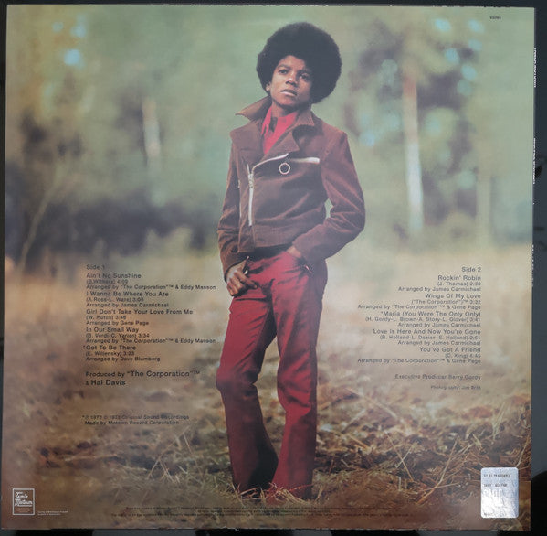 Michael Jackson - Got To Be There (VINYL - ITALY 2024) | Mint (M) Mint (M) - POP/FUNK *SEALED*