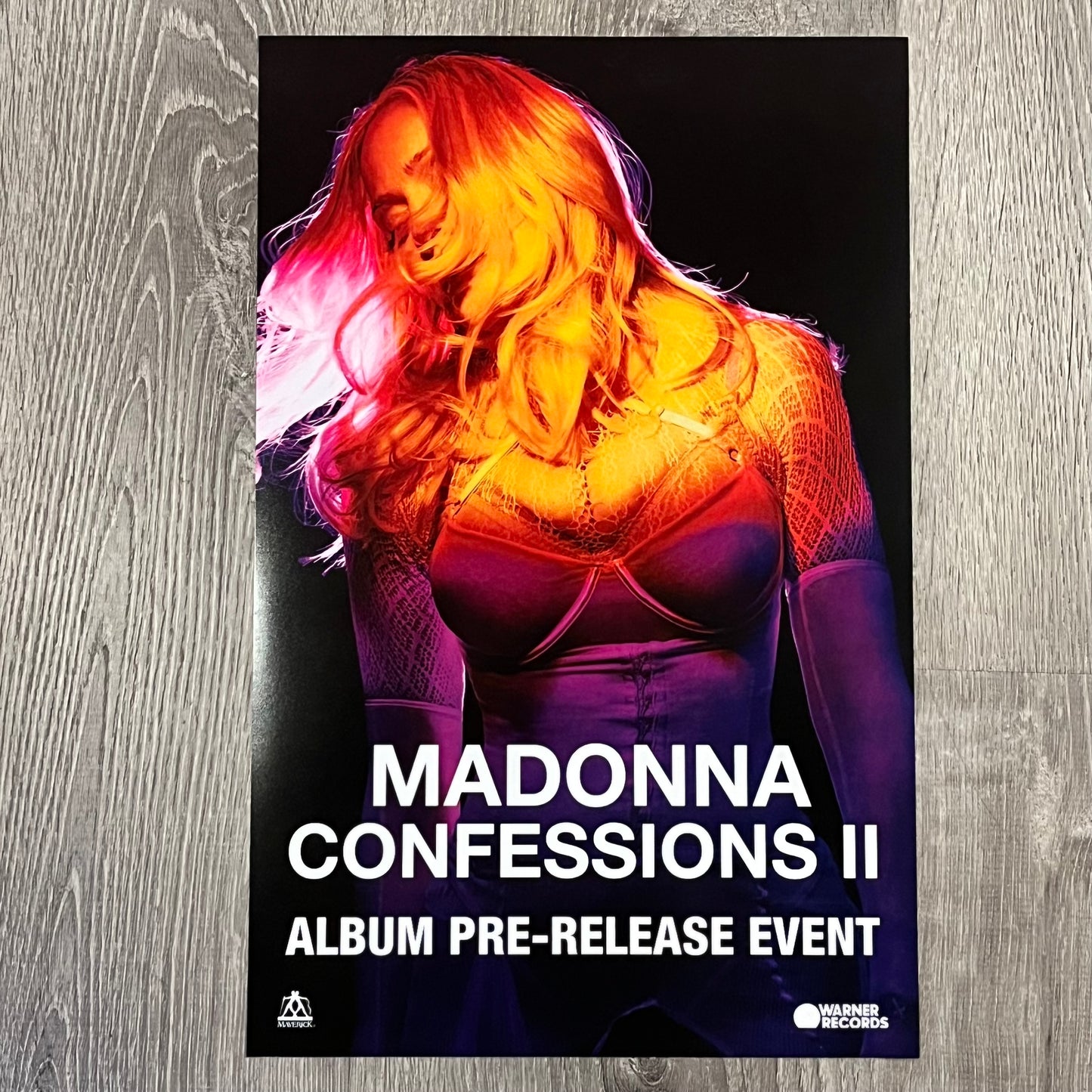 Madonna - Confessions on a Dancefloor (OFFICIAL POSTER 2) | NEW - POP/HOUSE *NEW*