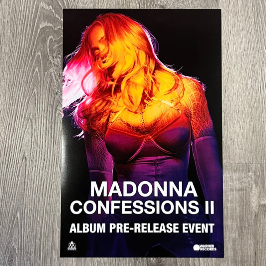 Madonna - Confessions on a Dancefloor (OFFICIAL POSTER 2) | NEW - POP/HOUSE *NEW*