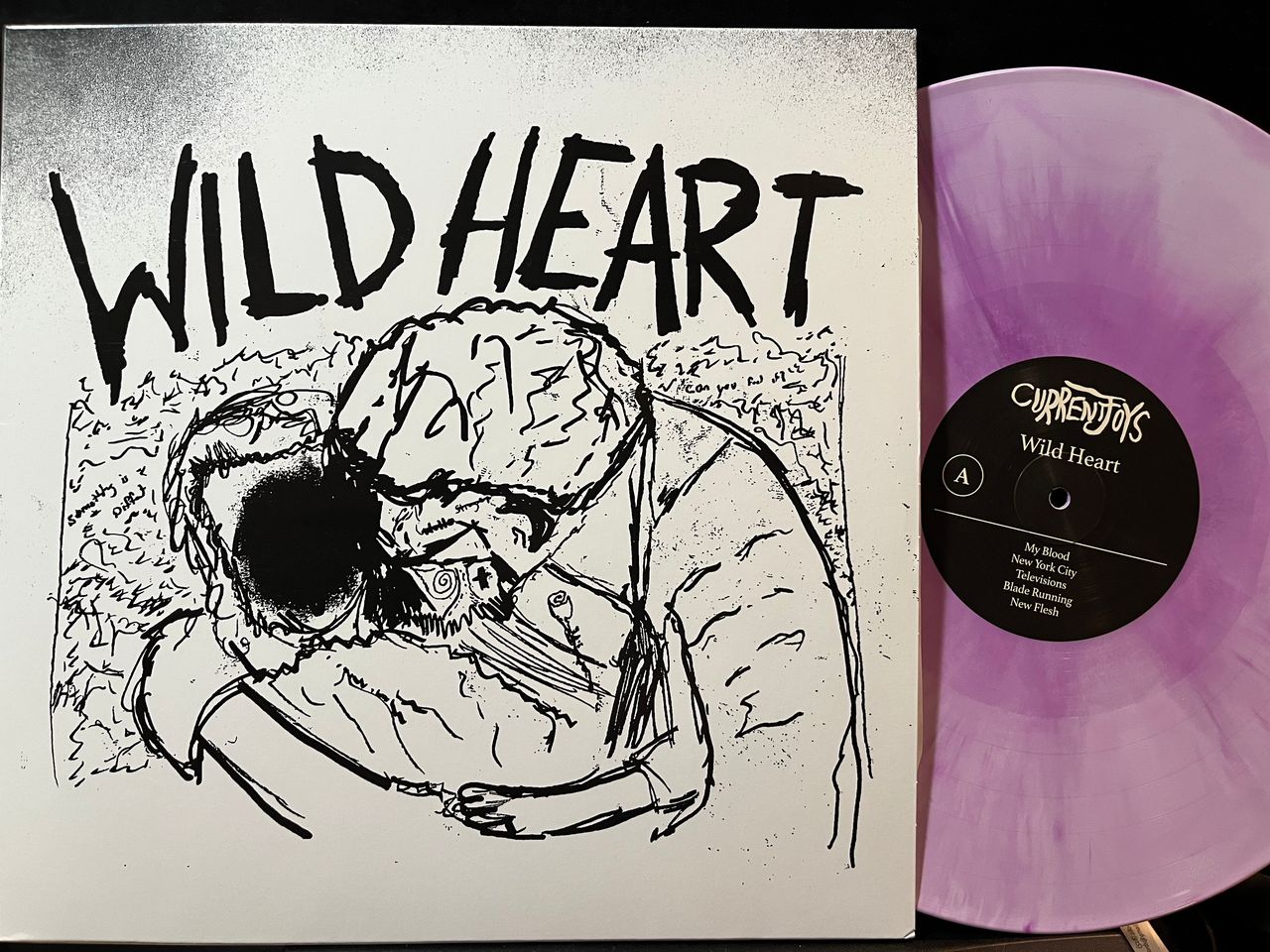 Current Joys - Wild Heart (PURPLE/WHITE VINYL) | Near Mint (NM) Near Mint (NM) - POP/INDIE / USED *NEAR MINT*
