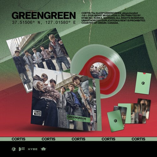 Cortis - GREENGREEN_playextended (BF RSD 2026 RED/GREEN VINYL LP) | NEW - POP/K-POP *NEW/COLOR*