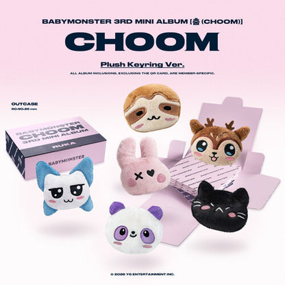 BABYMONSTER - (PRESALE 5/15/26) Choom (PLUSH KEYRING PHOTOS DIGITAL DOWNLOAD) | - POP/K-POP *NEW*