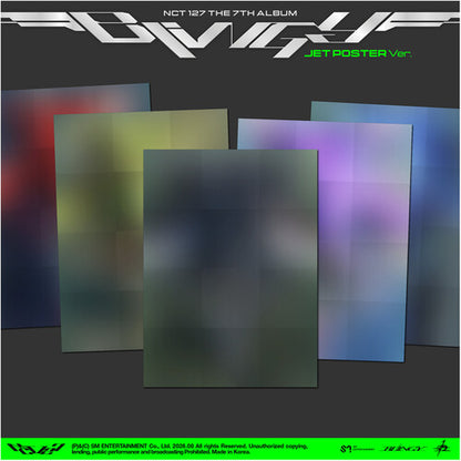 NCT 127 - (PRESALE 8/28/26) The 7th Album 'Blingy' (JET Poster Ver.) (YUTA)(POSTER CD SM ENTERTAINMENT 2026) | NEW - POP/K-POP *NEW*