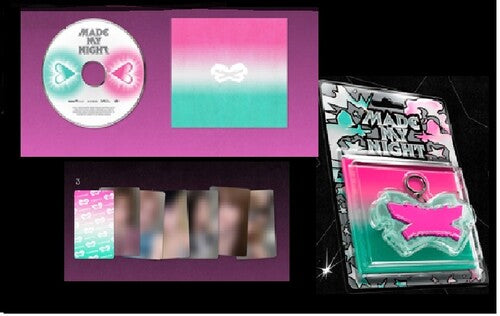 LE SSERAFIM - (PRESALE 10/23/26) 2nd Single Album 'Made My Night' (Glow Clicker Keychain) [Pink ver.] (CD) | NEW - POP/K-POP *NEW*