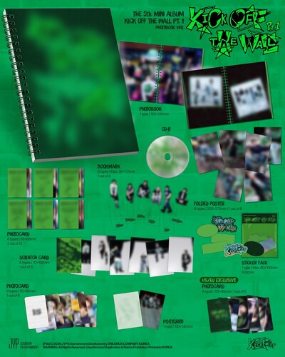 Kickflip - (PRESALE 10/23/26) KICK OFF THE WALL PT.1 [PHOTOBOOK Ver.] (LTD STICKER CD) | NEW - POP/K-POP *NEW*