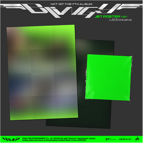 NCT 127 - (PRESALE 8/28/26) The 7th Album 'Blingy' (Jet Poster Ver.)(POSTER CD SM ENTERTAINMENT 2026) | NEW - POP/K-POP *NEW*