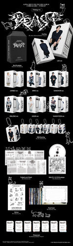 Alpha Drive One - (PRESALE 10/2/26) Alpha Drive One 2nd Mini Album 'Unbreakable Beast' - Hissing (STICKER CD) | NEW - POP/K-POP *NEW*