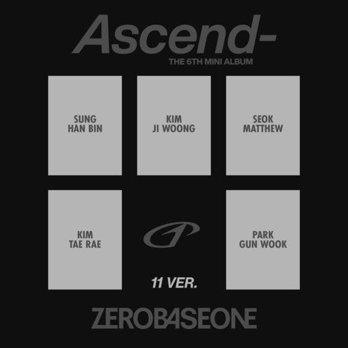 Zerobaseone - (PRESALE 6/26/26) Ascend- (11 Ver.) (CD) | - POP/K-POP *NEW*