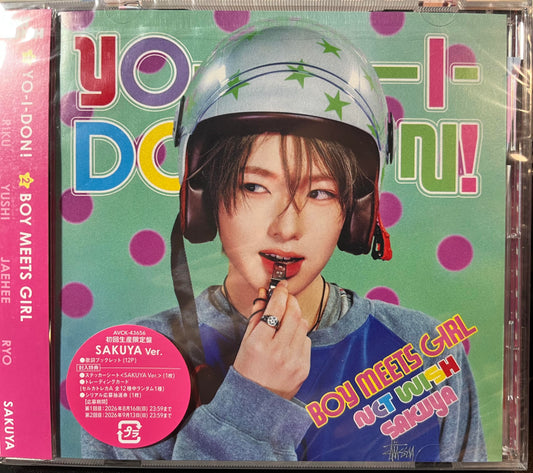 NCT Wish - Yo-I-Don!/ Boy Meets Girl - Sakuya - Version (BOOKLET CD) | NEW Mint (M) Mint (M) - POP/K-POP *SEALED*